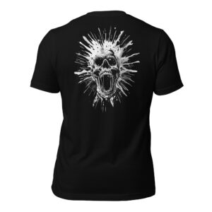 Skull Unisex Camiseta Tatuaje