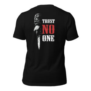 Camiseta Negra Tattoo Trust No One