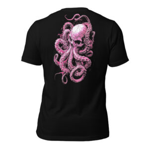 Las Camisetas Tattoo Pink Octopus Unisex